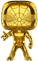 POP! Vinyl - Marvel Studios 10th Anniversary Iron Spider Gold Chrome Figure 440 - £15.94 GBP