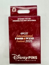 Disney Parks EPCOT Food &amp; Wine Festival Mystery Box Pin Stitch Remy Seal... - $850.59 MXN