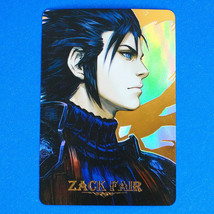 Final Fantasy VII FF7 Zack Fair Rainbow Foil Holo Character Figure Art C... - £11.78 GBP