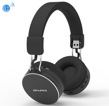 AWEI A790BL Bluetooth Call Multi -Point Wireless Stereo Headphones Black - £34.61 GBP