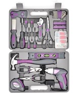 Werktough 44PCS 4V Cordless Screwdriver Tool Kit Set Pink Color Tools La... - £52.80 GBP