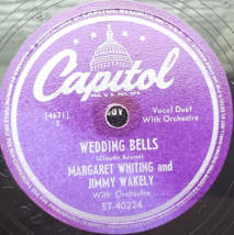 Margaret Whiting 1949 VG 78 RPM Record 10” Capitol 57-40224 Slipping Around - $8.99