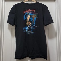 A Nightmare On Elm Street Black Graphic Shirt Cotton Mens L - £14.19 GBP