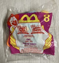 Winnie The Pooh OWL  1999 McDonalds Happy Meal Soft Toy # 8 Disney Sealed - £6.07 GBP