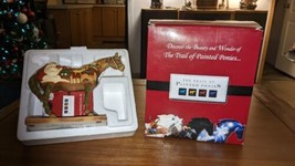 2008 Painted Ponies Wooden Toy Horse #12288  Resin Figurine Christmas NWT in Box - £54.20 GBP