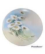Vintage Weimar Germany Plate Daisies Viner Hand Painted Collectible Welmar - $24.72