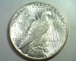 1923-S Peace Silver Dollar Choice About Uncirculated+ Ch. Au+ Nice Original Coin - £49.98 GBP