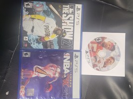 Lot Of 3 :Madden 22 [Game Only]+Nba 2K21 + The SHOW21 [Complete] Play Station 5 - $9.89