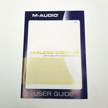 M-AUDIO Ozone USB Audio/MIDI Mobile Workstation User Guide Manual 052803 - $23.70