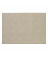 2 Bodrum Presto Easy Care Vinyl Placemats Oatmeal Tan Rectangle - £32.46 GBP