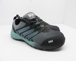 HELLY HANSEN Women&#39;s Adel Aluminum Toe CP Safety Shoes Black/Blue Size 7M - $28.49