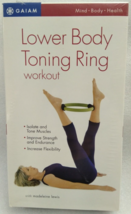 VHS Lower Body Toning Ring Workout With Madeline Lewis (VHS, 1997, GAIAM) - NEW - $26.69