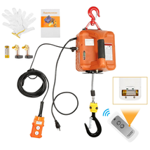 BEAMNOVA 3 in 1 Portable Electric Hoist 110V Wireless Remote Control wit... - $224.83