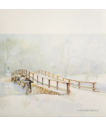 1970s Lot oF 5 Concord Bridge Mass Vtg Greeting Cards Unfolded Unused NO... - $367.78 MXN