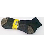 3 PAIRS CATERPILLAR CAT REAL WORK QUARTER SOCKS TRUCKER BUILDER FARM HIK... - $20.14 CAD