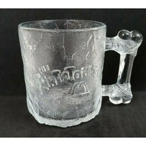 Vintage 1993 The Flintstones Pre-Dawn Mug Cup Roc Donalds McDonald&#39;s Glass - £5.36 GBP