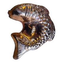 Decorative Copper Coy Fish Mold Wall Hanger Art Piece  - £15.73 GBP
