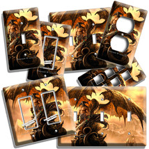 Dragon Viking Warrior Skulls Light Switch Outlet Wall Plate Boys Room Home Decor - $11.99+