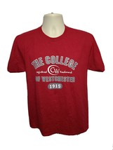 The College of Westchester 1915 Adult Medium Burgundy TShirt - $16.83