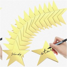 Shimmering Starry Delights - 80 Glittery Double Printed Paper Star Cutouts - £25.19 GBP