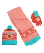 Girls Hat, Scarf, Gloves Winter Disney Elena of Avalor Orange Blue 3 Pc ... - £15.58 GBP