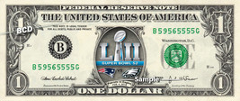 Super Bowl 52 on a REAL Dollar Bill Patriots vs Eagles Superbowl NFL Cash Money - £7.08 GBP