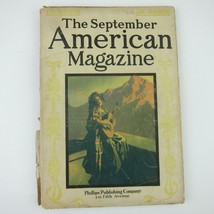 American Magazine September 1907 Billy Sunday &amp; Automobile Old Car Ads Antique - £31.44 GBP