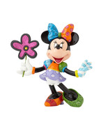 Britto Disney Minnie Mouse with Flowers Figurine (Large) - £86.43 GBP