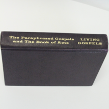 Paraphrased Gospels and the Book of Acts Living Gospels VTG Book 1966 - $8.81