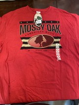Mossy Oak mens XL cardinal red tshirt - £11.67 GBP