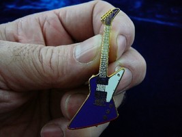 (M-307-A) Gibson Explorer Electric Guitar Pin Brooch Gold Pick 1 Of 4 Colors - £15.68 GBP