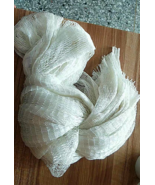 White Nylon Silk Nets Semi-Finished Fishing Net 2x2cm/3x3cm/4x4cm/5x5cm ... - £17.89 GBP+