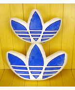 New Original Adidas Big Rare Logo Pillow Beautiful for Room and for Car - $54.99