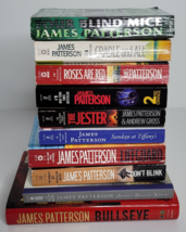 10 James Patterson Books Lot Lifeguard Bullseye Don&#39;t Blink Jester Cradle and Al - £12.01 GBP