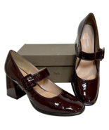 Linea Paolo Women&#39;s Belle Burgundy Patent Pump 9.5 M - $37.99