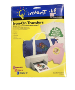 Invent It Iron-On Transfers by International Paper **New in Package** - £11.87 GBP