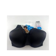 Playtex Love My Curves Bra Black Size 36 DDD Shape Comfort Support New - $123.93 MXN