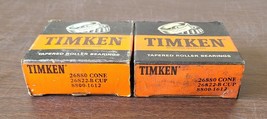 TIMKEN TAPERED ROLLER BEARING # 26880 CONE/26822B CUP - $163.35