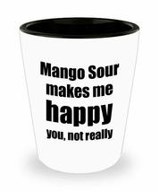 Mango Sour Cocktail Shot Glass Lover Fan Funny Gift Idea For Friend Alcohol Mixe - £10.26 GBP