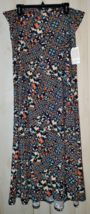 Nwt Womens Lu La Roe Patchwork Like Print Maxi Pull On Knit Skirt Size 2XL Usa - £25.64 GBP