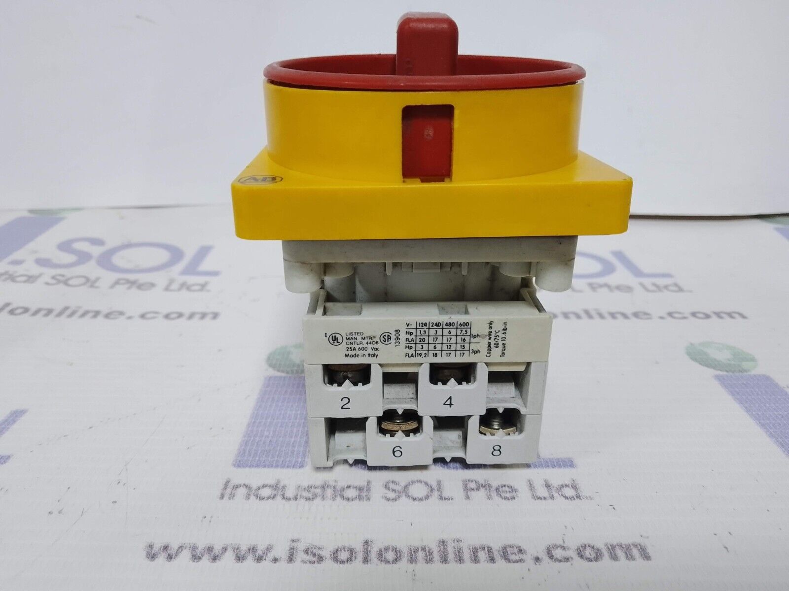 Allen Bradley 194L-E25-* Ser A 2Pole Load Switch 194L-E25-1754 - $24.84