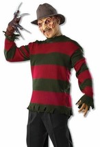 Nightmare on Elm Street Freddy Sweater Costume Size STANDARD Licensed NE... - £23.43 GBP