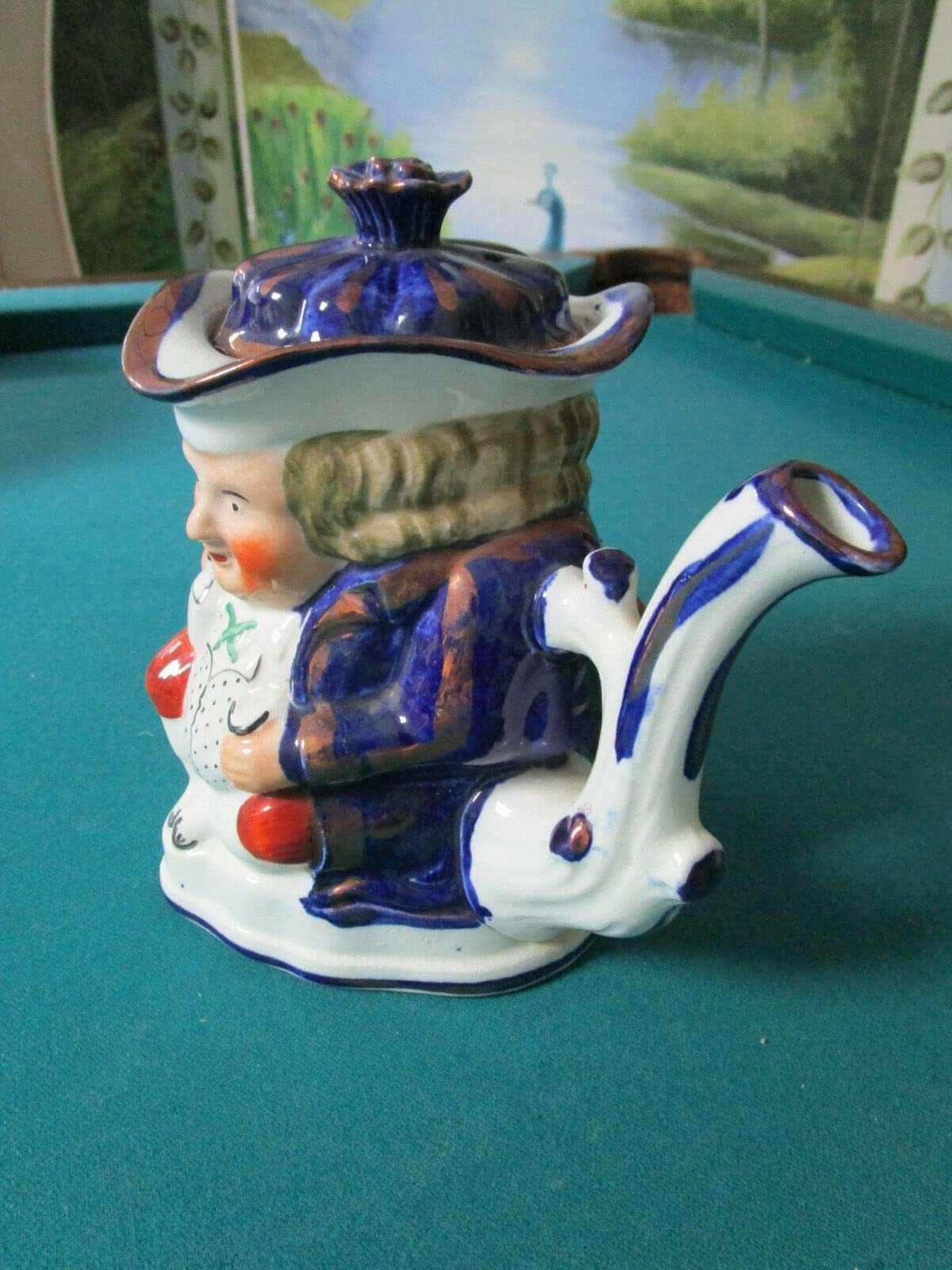 Compatible with Antique Allerton Double FACE LUSTERWARE Rim Water Pitcher 1860s Item image 10