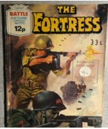THE FORTRESS (1977) UK B&amp;W Battle Picture Library #1115 comic book diges... - $278.32 MXN