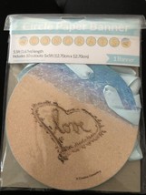Love on Beach theme CONGRATS 5.5’ ft BANNER BRIDAL SHOWERS ocean WEDDING - $7.86