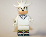 Minifigure Silver V2 from Sonic the Hedgehog movie Custom Toy - $4.30