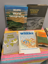 World Geography Vintage Book Lot-5 Books Textbooks HC/SC FAST Ship EUC - $16.83