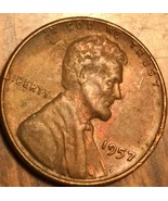 1957 USA LINCOLN WHEAT ONE CENT PENNY COIN - £1.54 GBP