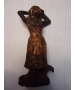 Vintage/Antique Figural Cast Iron Hawaiin Hula Girl Dancer Beer Bottle O... - £31.28 GBP