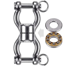 Silent Bearing Swing Swivel, 360 Rotational Device Hanging Accessory With 2 Remo - £25.65 GBP